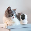 (CS-C6N-B0-1G2WF) Ezviz - Camara Domo IP PT Inalambrica HD 1080P (2MP) WiFi Rotatoria Lente 4mm Interior