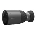(CS-BC1C/SP(4AMP)) Ezviz - Kit Camara Bullet Ip Inalambrica con Bateria y Panel Solar HD 2K (4MP) WiFi Lente 2.8mm Exterior/Interior