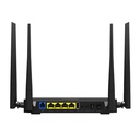 (D305) Tenda - Módem Router Inalambrico WiFi ADSL2+ N 300Mbps 4 Antenas 5dBi