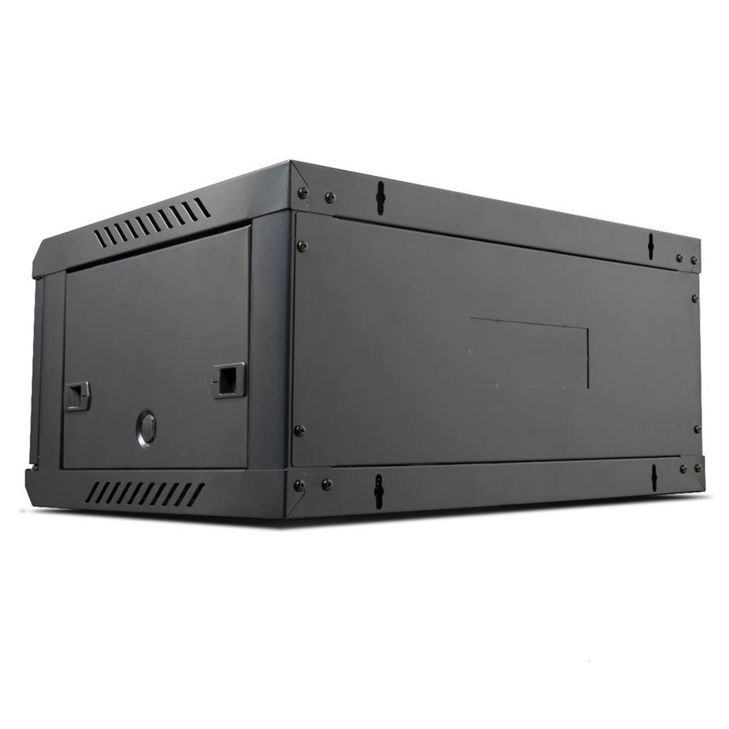 (WM6404) Onlink - Rack de Pared Cerrado Fijo 4U 600x450mm con Puerta de Vidrio