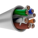 (AB355NXT01) Nexxt - Cable UTP Categoria 5E 100% Cobre 24AWG CM Interior Gris (305m/1000ft)