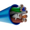(AB355NXT02) Nexxt - Cable UTP Categoria 5E 100% Cobre 24AWG CM Interior Azul (305m/1000ft)