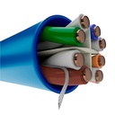 (AB356NXT17) Nexxt - Cable UTP Categoria 6 100% Cobre 23AWG CMR Interior Azul (305m/1000ft)