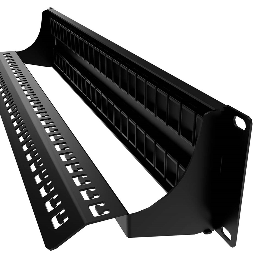 (AW192NXT41) Nexxt - Patch Panel Modular 48 Puertos 2U Marco Tipo Keystone