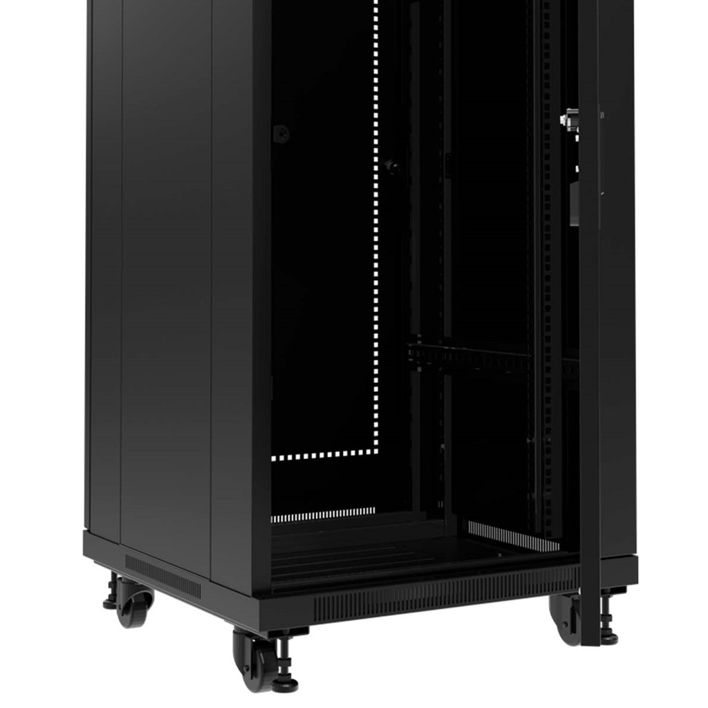 (AW221NXT23) Nexxt- Rack de Piso Cerrado con Puertas Tipo Malla 42U 600x1000mm