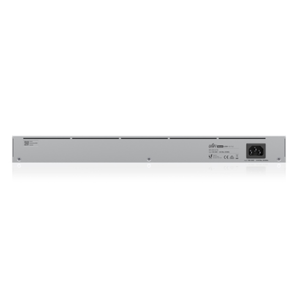 (USW-48-POE) Ubiquiti - UniFi Switch Capa 2 de 48 puertos (32 puertos PoE 802.3af/at + 16 puertos Gigabit) + 4 puertos 1G SFP 195W