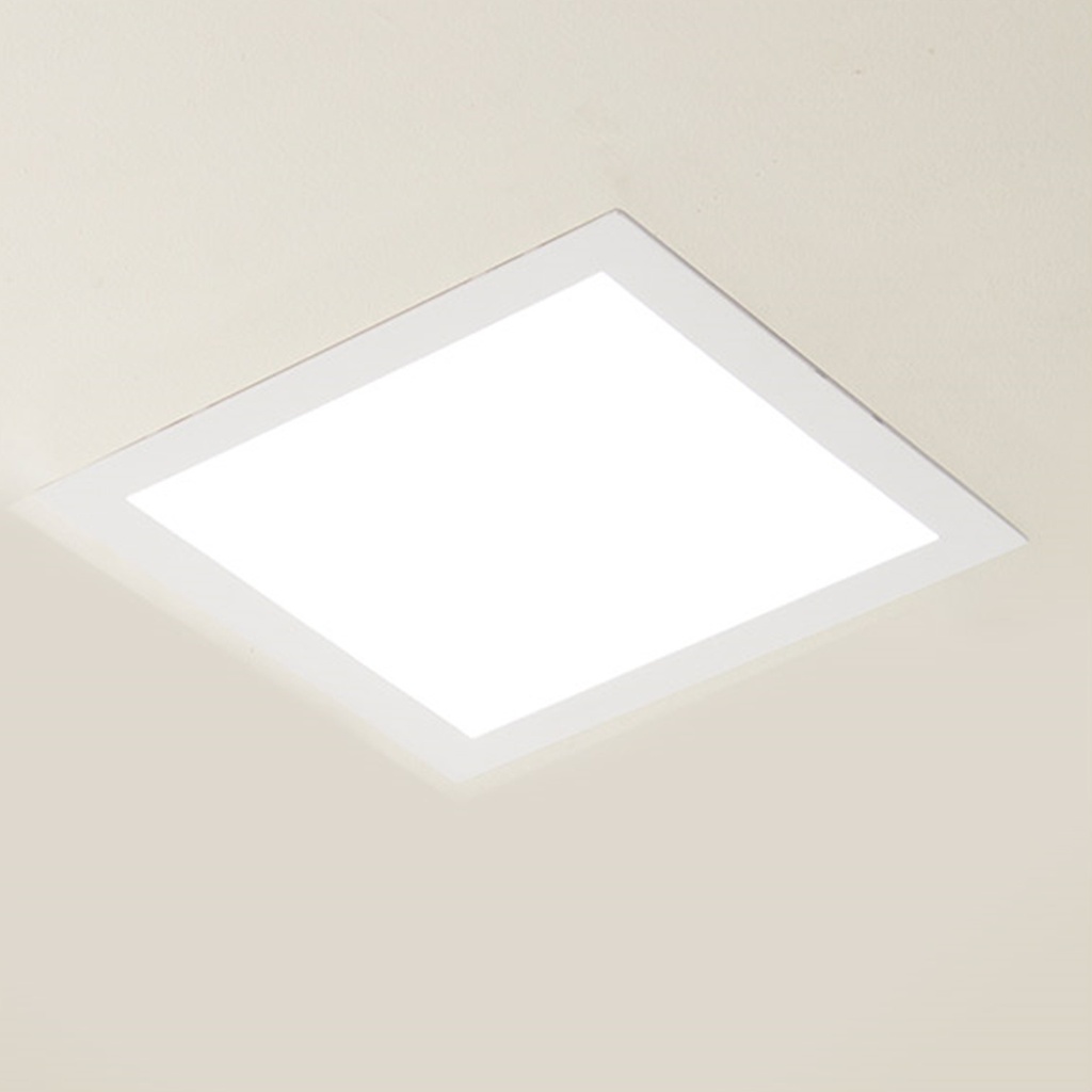 Lampara Panel LED 12W 6500K Luz Fria Cuadrada Empotrar BS-TD-12-EF Littman