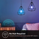 (KL125) Kasa by TP-Link - Bombillo LED Bulbo Inteligente Regulable 9W 2500K-6500K RGB Multicolor WiFi