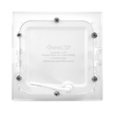 (DL-007-PS) DuraLED - Lampara Panel LED 6W 6500K Luz Fria Cuadrada Empotrar