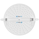 (DL-024-AG) DuraLED - Lampara Panel LED 36W 6500K Luz Fria Tipo Colmena Redonda Empotrar Borde Blanco