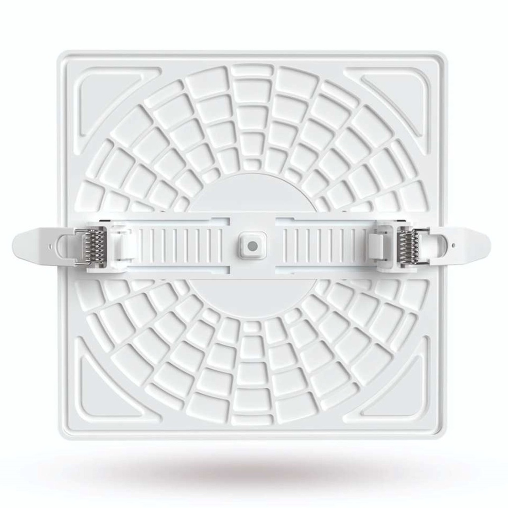 (DL-040-CCT) DuraLED - Lampara Panel LED 24W CCT 3en1 3000K-4500K-6500K Cuadrada Empotrar Infinity (Sin borde)