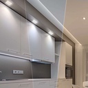 (DL-040-CCT) DuraLED - Lampara Panel LED 24W CCT 3en1 3000K-4500K-6500K Cuadrada Empotrar Infinity (Sin borde)