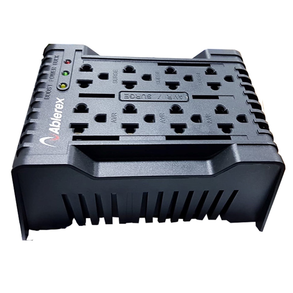 Regulador de Voltaje Ablerex 1200Va/600W 8 Tomas AB-R1208
