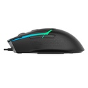 Mouse Gaming USB Delux (Negro) + LED M588BU