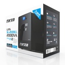(SL-2001UL) Forza - UPS Interactivo 2000VA/1200W Torre Pantalla LCD 110V (8) x NEMA 5-15R