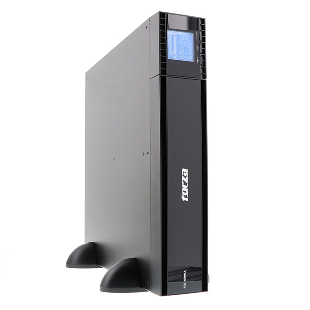(FDC-1511RUL) Forza - UPS En Línea Sinusoidal 1500VA/1350W Torre Pantalla LCD 110V (8) x NEMA 5-15R (8 en Reseva) USB/SNMP/RS-232