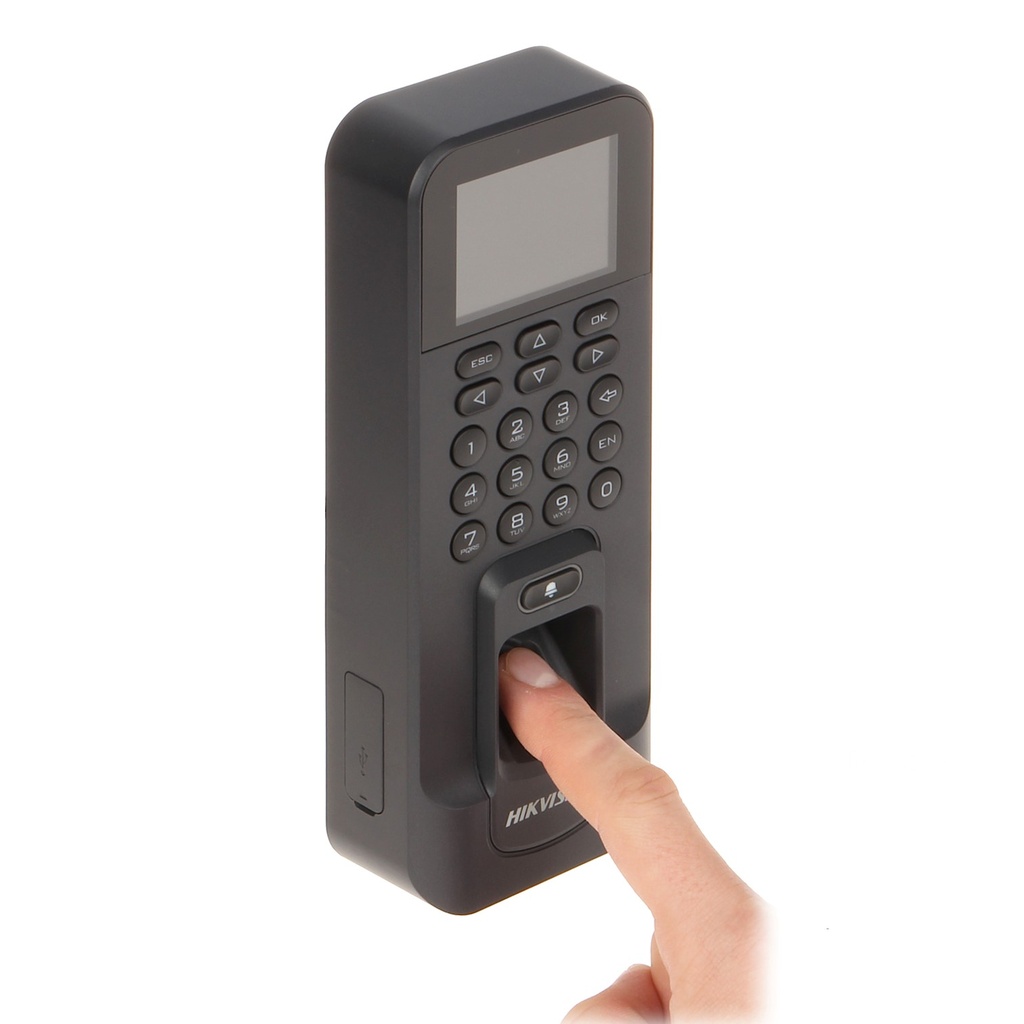 (DS-K1T804BMF) Hikvision - Biometrico Stand Alone con Lector de Proximidad MIFARE