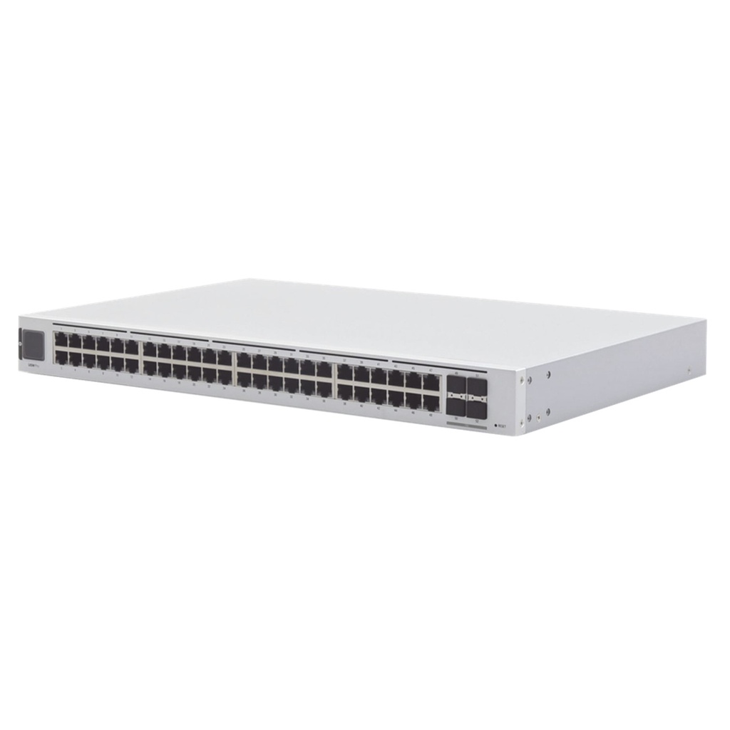 [USW-PRO-48] Ubiquiti - UniFi Switch Capa 3 de 48 puertos Gigabit RJ-45 + 4 puertos 1/10G SFP+