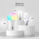 [NHB-C1104PK] Nexxt Home - Bombillo LED 9W RGB Inteligente 110V A19 WiFi [4-PACK]