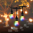 [NHB-O100] Nexxt Home - Guirnalda de Luces RGB Inteligente para Exteriores WiFi