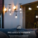 [NHB-O100] Nexxt Home - Guirnalda de Luces RGB Inteligente para Exteriores WiFi