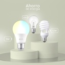 [NHB-W1104PK] Nexxt Home - Bombillo LED 9W Blanco Regulable [2700 a 6500K] Inteligente 110V A19 WiFi [4-PACK]