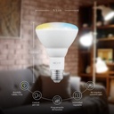 [NHB-W2102PK] Nexxt Home - Bombillo LED 10W Blanco Regulable [2700 a 6500K] Inteligente 110V BR30 WiFi [2-PACK]