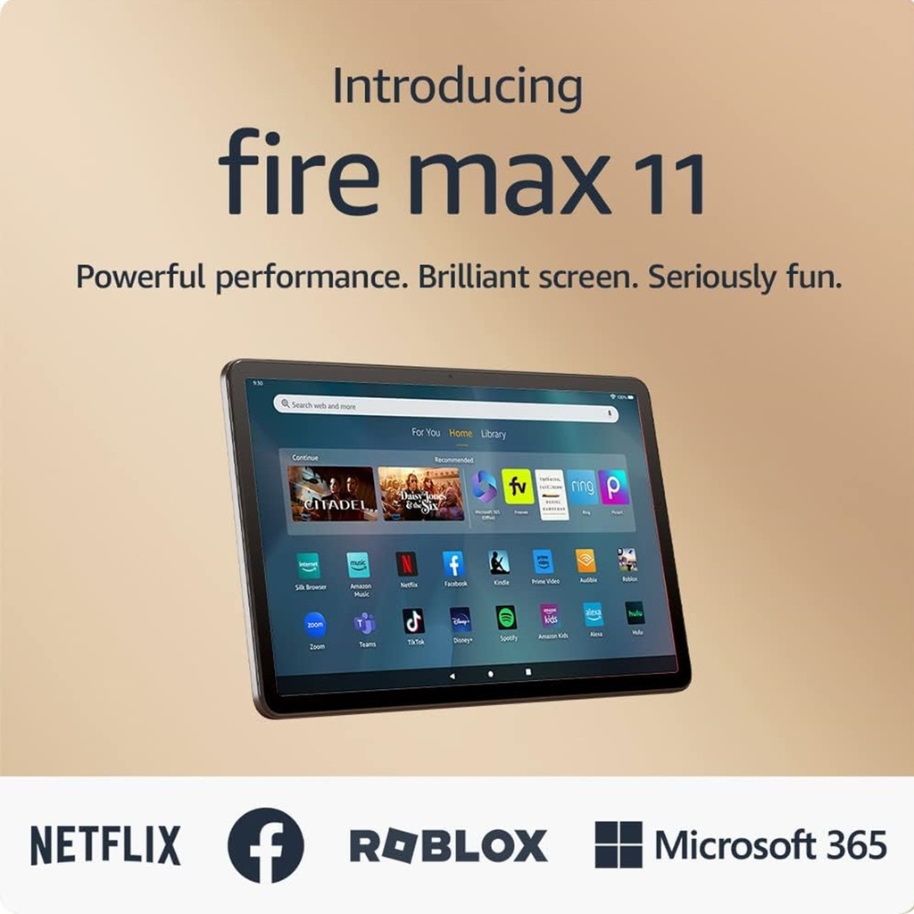 [FIREMAX11-128GB] Amazon - Tablet Fire Max 11 Pantalla Vívida de 11" 128Gb Procesador Octa-Core 4GB RAM