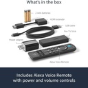 [FIRETVSTICK] Amazon - Fire TV Stick con Control Remoto Alexa (incluye controles de TV) Dispositivo de streaming en HD