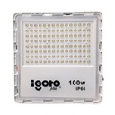[IG-RL100W] Igoto - Reflector LED Cuadrado 100W 6500K Multivoltaje IP66 290x280x50mm