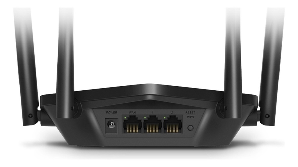 [MR60X] Mercusys - Router Inalambrico WiFi Doble Banda Gigabit AX1500 WiFi6 4 Antenas