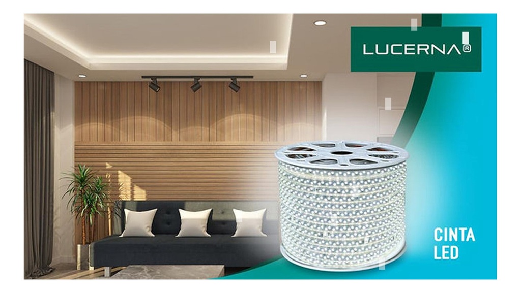 [CLNEO-50M-RGB] Lucerna - Bobina Cinta LED Neon RGB Multicolor [50 Metros] + 10 Conectores