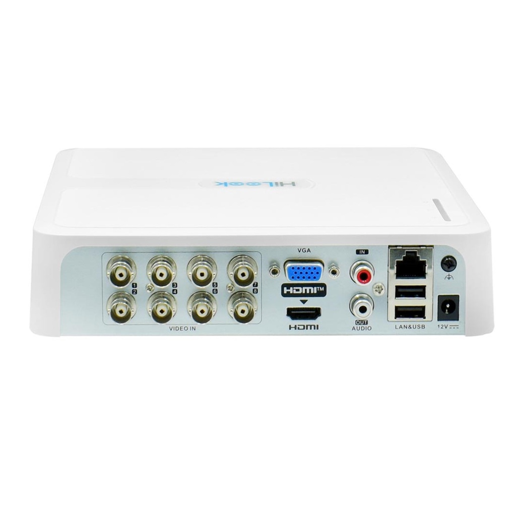 [DVR-108G-M1] HiLook - DVR 1080P [2MP] Lite Pentahibrido 8 Canales TurboHD + 2 Canales IP