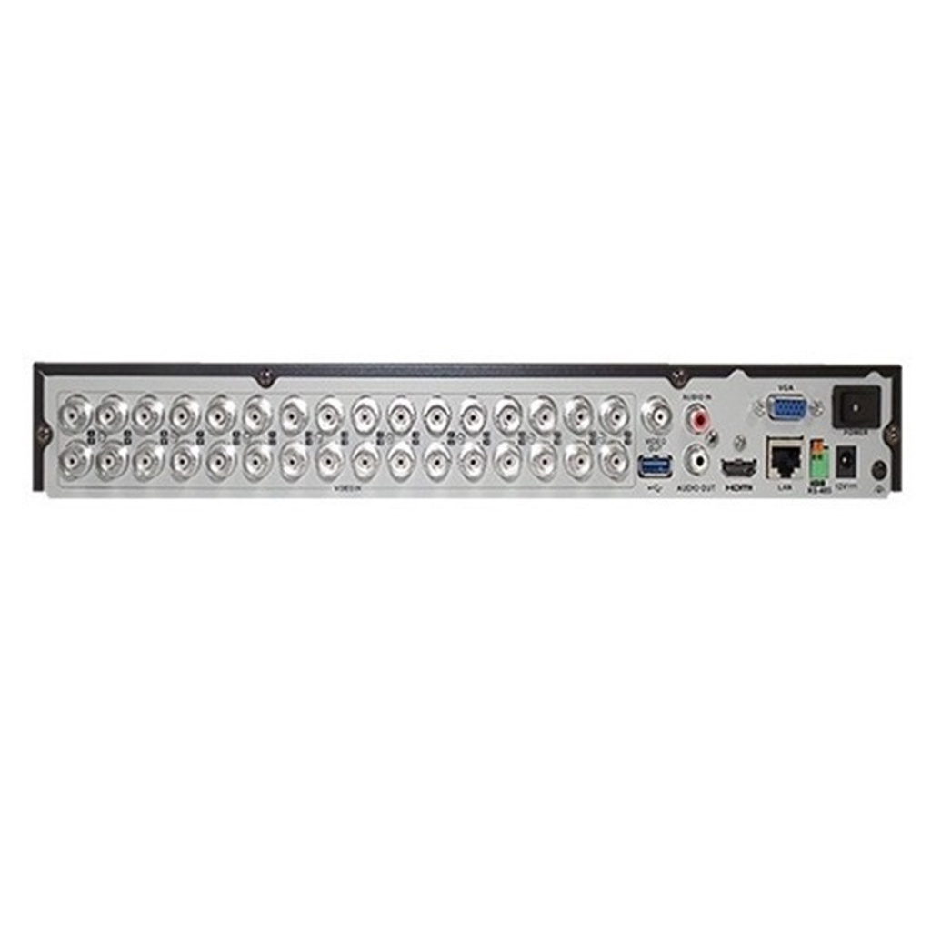 [DS-7232HQHI-K2] Hikvision - DVR 2K [4MP] Pentahibrido 32 Canales TurboHD + 2 Canales IP