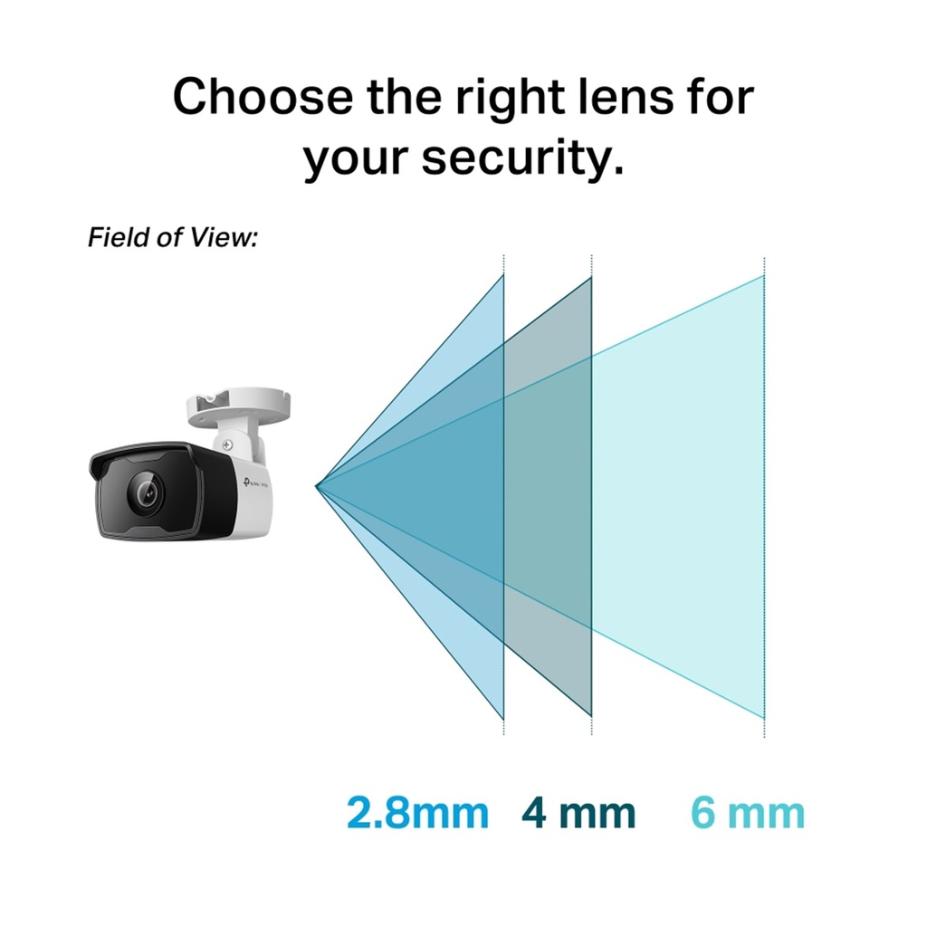 [C330I-2.8] Vigi By TP-Link - Cámara Bullet IP POE HD [3MP] Lente 2.8mm