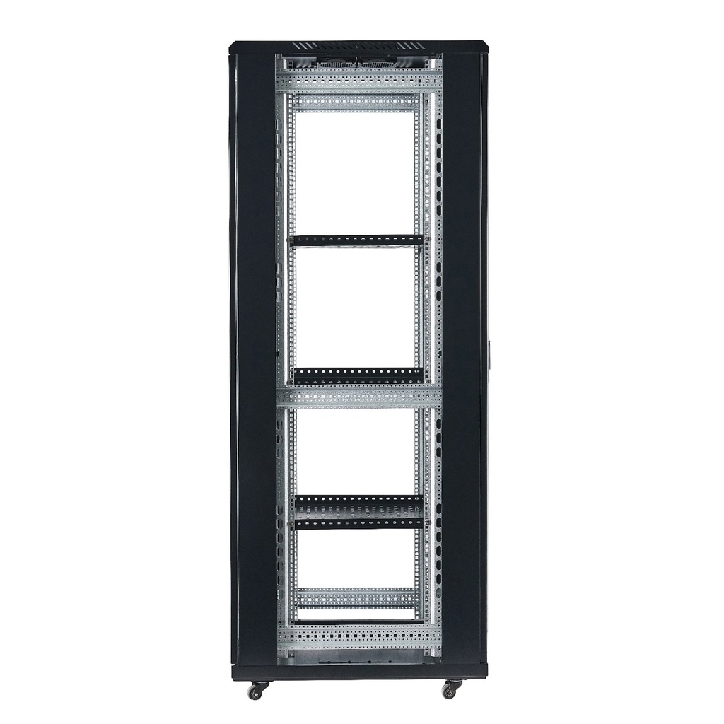 [FS6837-MDM/600x800] Onlink - Rack de Piso Cerrado 37U 600x800x1832mm con Puerta Frontal de Malla y Doble Puerta Trasera de Malla