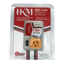 [HKM-110AA] HKM - Protector AA/Horno/Motores 110V 20A 1 Toma ajustable [Enchufable]