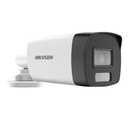 [DS-2CE17K0T-LFS(2.8mm)] Hikvision - Cámara HD Bullet con Audio Hibrida ColorVU/B/N con Audio 3K [5MP] Lente 2.8mm [Metal/Plástico]