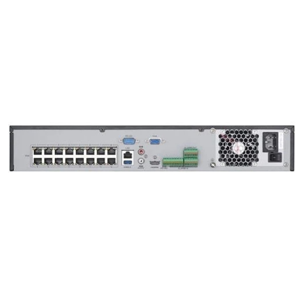 [DS-7732NI-M4/24P] Hikvision - NVR 8K [32MP] 32 Canales IP 24 Puertos POE Salida de vídeo 4K