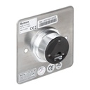 [DS-K7P03/T] Hikvision - Botón de Salida sin Contacto LED Indicador NO/NC/COM 86mm×86mm×25.7mm