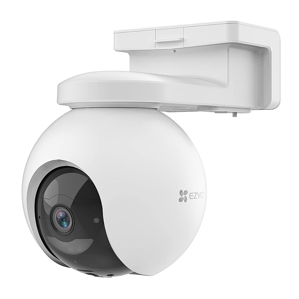 [CS-EB8/SP-R100(3MP Type-C)(Kit)] Ezviz - Kit de Cámara PT Inalambrica HD [3MP] Panorámica e Inclinable Conectividad 4G con batería y Panel Solar