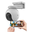 [CS-EB8/SP-R100(3MP Type-C)(Kit)] Ezviz - Kit de Cámara PT Inalambrica HD [3MP] Panorámica e Inclinable Conectividad 4G con batería y Panel Solar