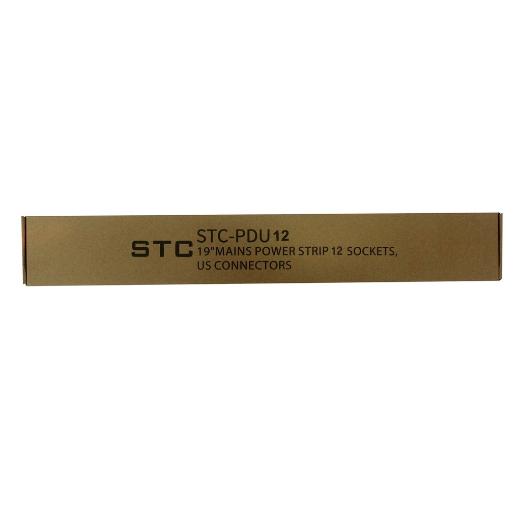 [STC-PDU12] STC - Regleta Rack PDU 12 Tomas 15Amp 120V