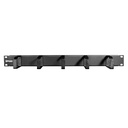 [OHM1U-ANI] Onlink - Organizador de Cables Horizontal 1U 19" Tipo Anillo