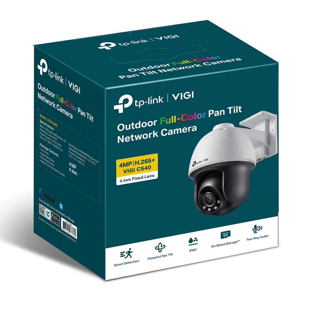 [C540-4] Vigi by TP-Link - Cámara PT  Full Color para exteriores [4MP]