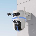 [CS-H9c-R100-8G55WKFL] Ezviz - Cámara Ip Wi-Fi [2K] de Doble Lente con Rotación Horizontal y Vertical Interior/exterior [Serie H]
