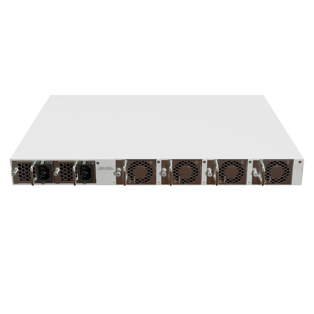 [CRS520-4XS-16XQ-RM] Mikrotik - Cloud Router Switch con 16 puertos 100 Gigabit QSFP28 (123W sin accesorios) RouterOS (solo v7)
