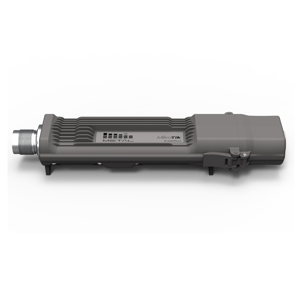 [RBMetalG-52SHPacn] Mikrotik - (Metal 52 ac) Punto de Acceso Doble Banda 802.11 a/b/g/n/a hasta 1260mW de Potencia con Carcasa Metálica para Inmunidad al Ruido