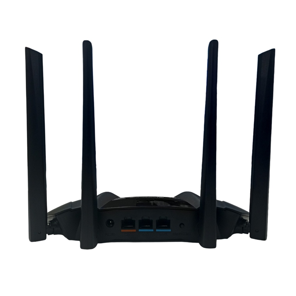 [WP-AX1500] Wireplus - Router Inalambrico WiFi Doble Banda AX1500 WiFi6 4 Antenas
