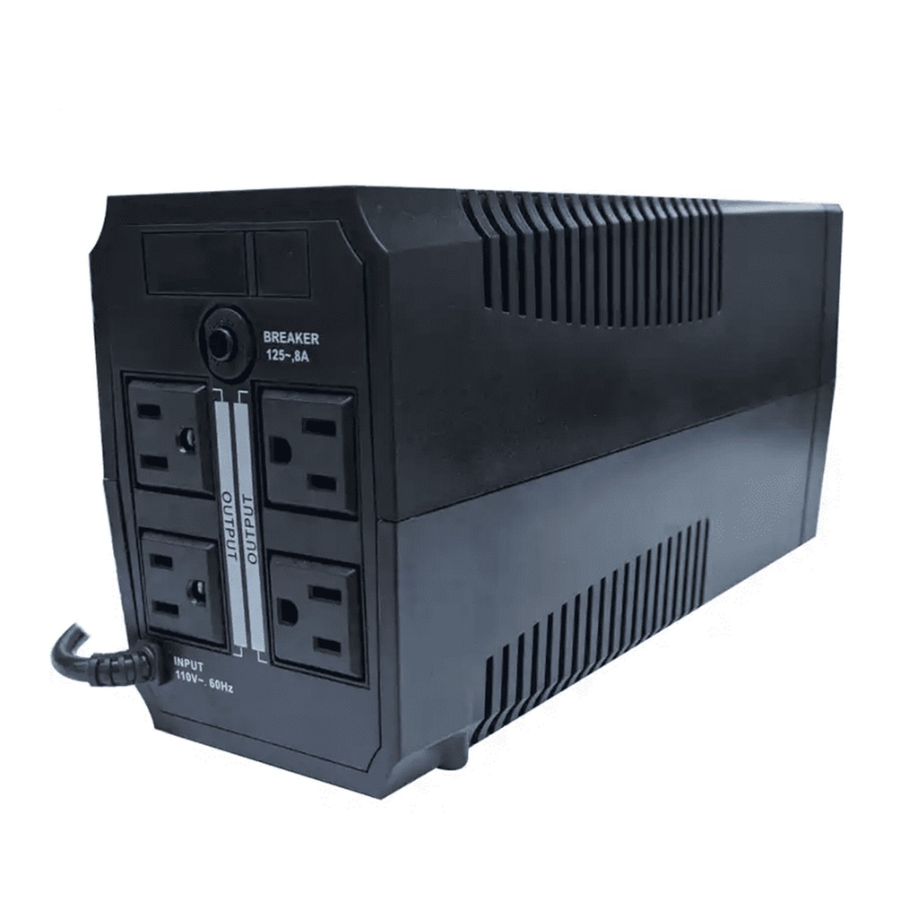 [MR-UF1000] Marsriva - UPS Interactivo Inteligente 1000VA / 600W 12V / 9AH*21
